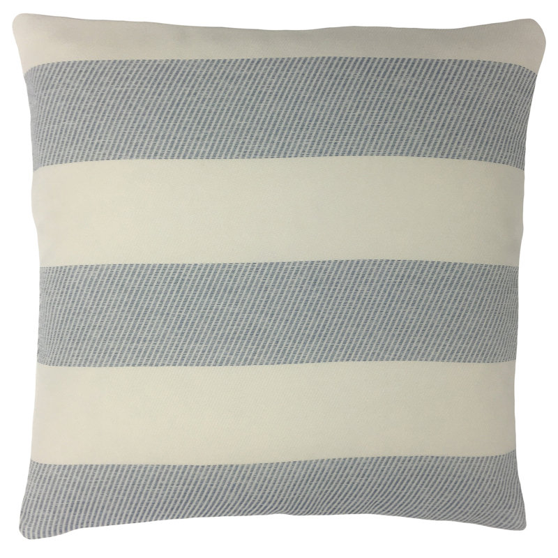  Coussin d'extérieur Feather, 26 po x 26 po, Bleu