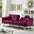 Syliva 80" Square Arm Sleeper Sofa Bed-1024034503