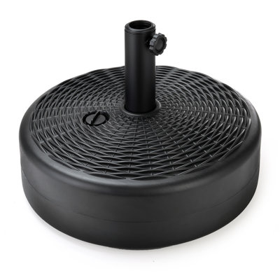 5.51 Lb. Plastic Free Standing Umbrella Base