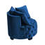 Chaise d'appoint contemporaine rembourrée et capitonnée-355887547