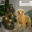 Handcrafted Outdoor Floor Fountain with Lights