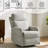 Adwit 26.5"W Modern Swivel Rocker Manual Recliner-99840956