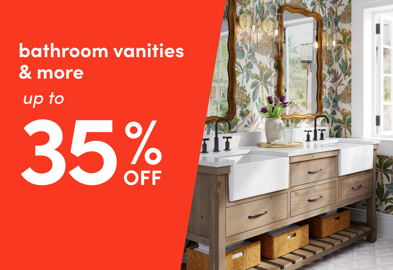 bathroom vanities & more on clearout