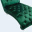 Velvet Chaise Lounge Button Tufted Upholstered Chaise Lounge Chair-129598825