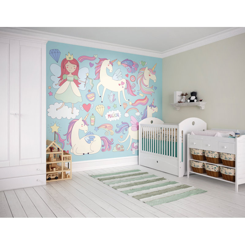 Saunderstown Matte Wall Mural, 240cm L x 300cm W