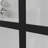 34'' W X 72'' H Walk-In Black Framed Wetroom Shower Screen Panel