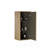 CC0414S306 Natural Oak Bathroom Floating Side Cabinet, Wall-Mounted Storage Cabinet For Small Spaces, Pre-Assembled-2077260268