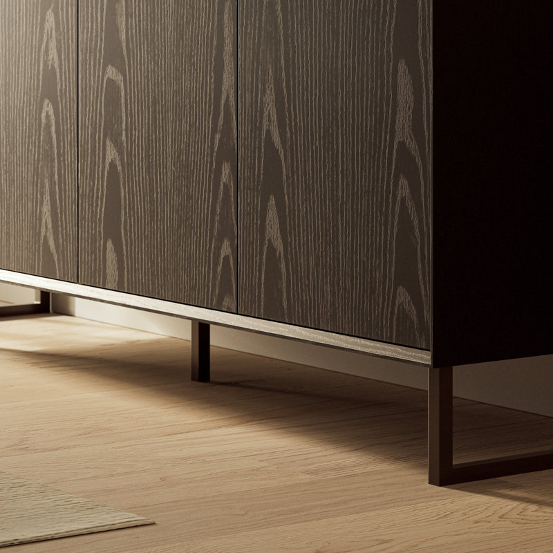 Bianca 70.8" Sideboard, Black