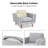 39.3'' Wide Upholstered Loveseat With Solid Wood Legs-718318079