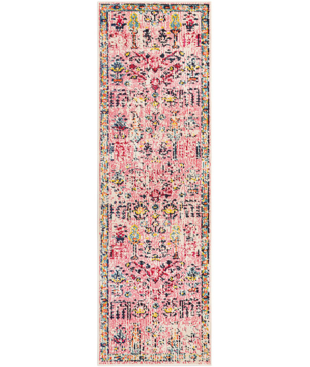 Ector Washable Abstract Indoor Rug