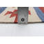 Tapis bleu en laine Baretta Southwestern