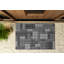 Non-Slip Geometric Outdoor Doormat