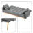 Classic Teddy Fabric Upholstered Convertible Futon Sofa Bed with 2 Throw Pillows-485140294