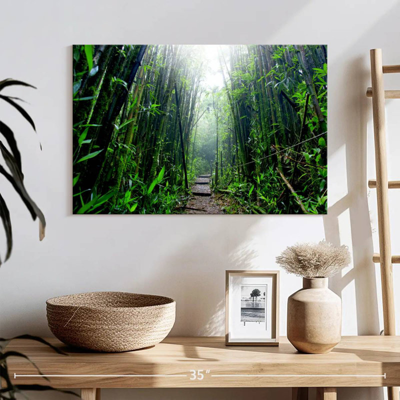 Alvord Ascension Island Bamboo Forest, 16" H x 24" W