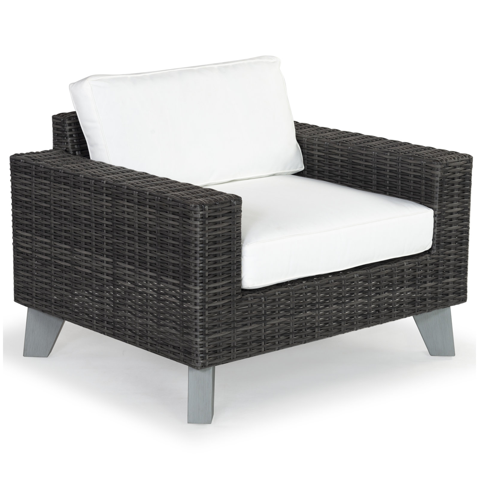Swifton Outdoor Lounge Chair, Dark Gray