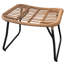 Repose-pieds d'extérieur en osier avec coussin Kacyn (ensemble de 2)-1153351773-1150738982