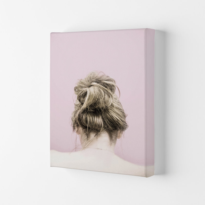 Pink Francesca by Victoria Frost - Print, 84cm H x 59.4cm W x 4cm D, Wrapped Canvas