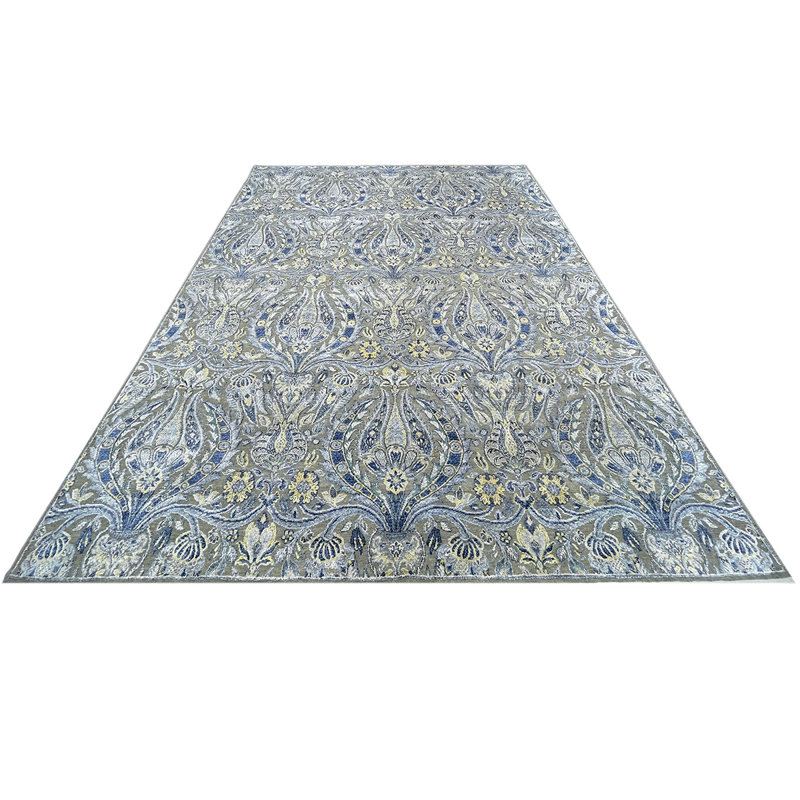Ikat Area Rug, Rectangle 8' x 10'