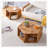 Modern Minimalist Wood colour Hexagonal Living Room Table Sets.Hexagonal MDF coffee table