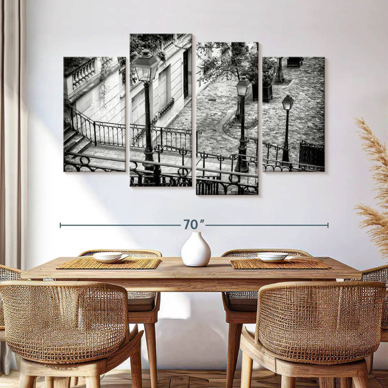 Escalier Keesha Montmartre II, H 42 po x l 68 po