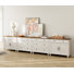 Buffet avec 8 tiroirs et 4 portes Scarlett