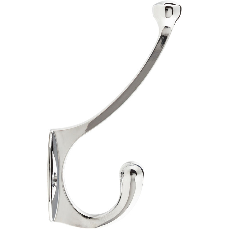 Ryland Bergen Wall Hooks, Polished Chrome