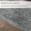 Tapis gris clair / bleu Phoebe-888810896