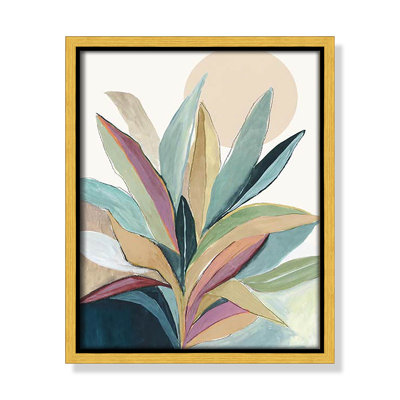 Byer "Sunny Bright Leaves I" Print by Asia Jensen