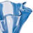 Jennabel Striped Handblown Glass Table Vase Set-2130180514-2130180516