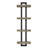 Monya Slim 4-Tier Floating Wall Shelf-157606756
