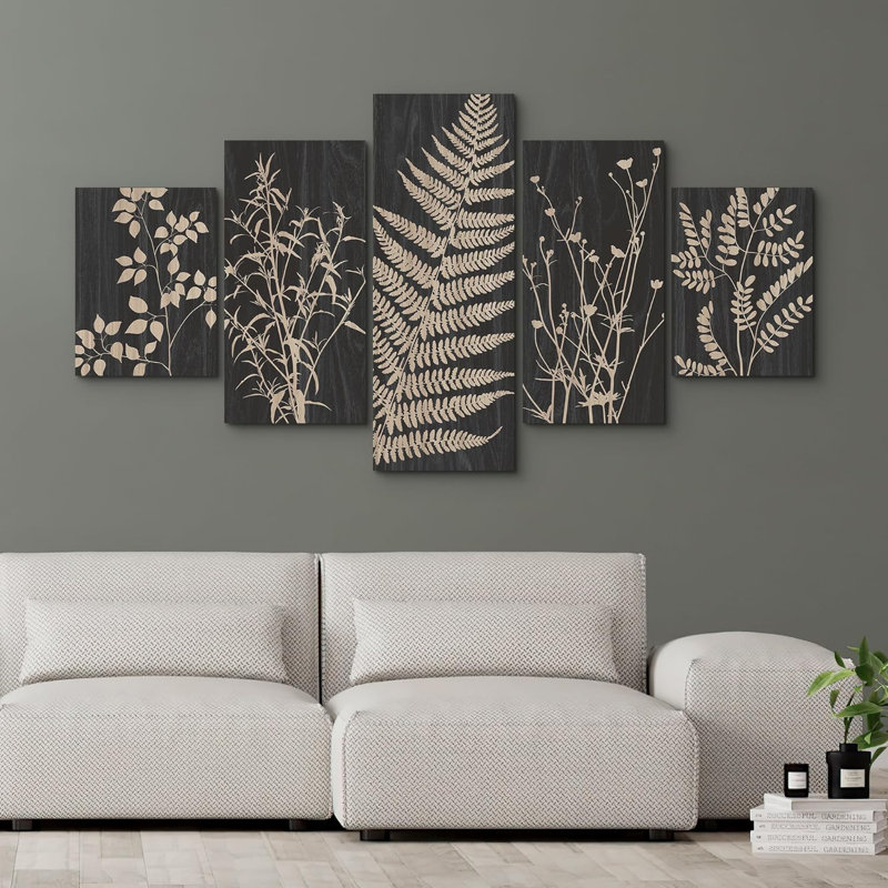 Impression sur toile 5 pièces