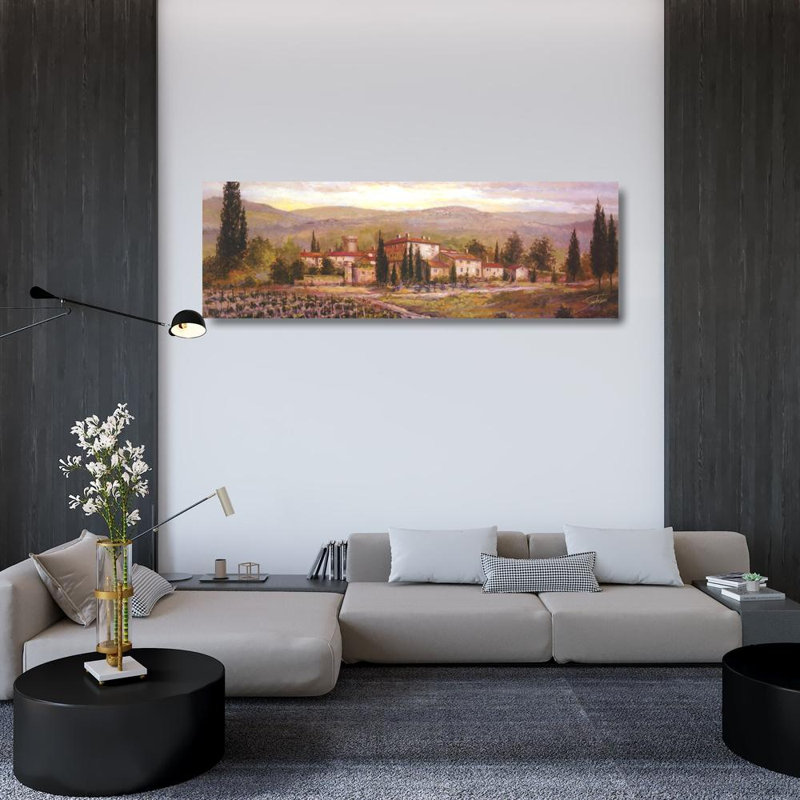 Uzzano, 16" H x 48" W