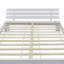 vidaXL Bed Frame Solid Pinewood-43556312-43556313