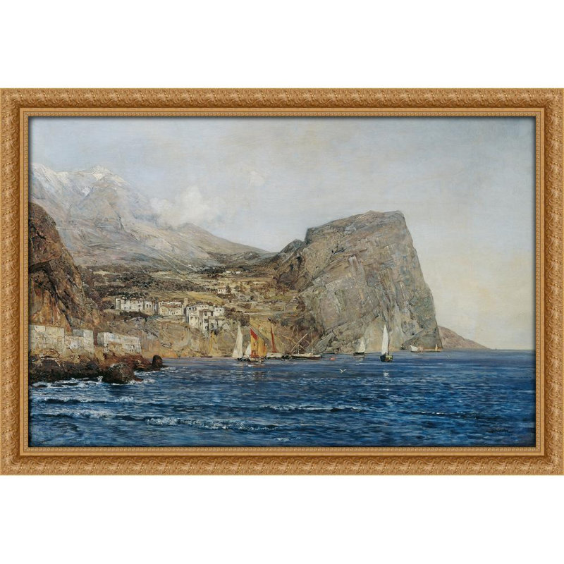 Küstenlandschaft à Dalmatien (1890), H 28 po x l 40 po