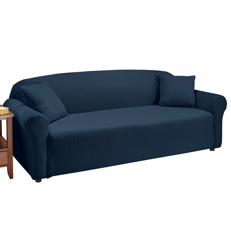 Housse pour canapé à coussins en T, Marine