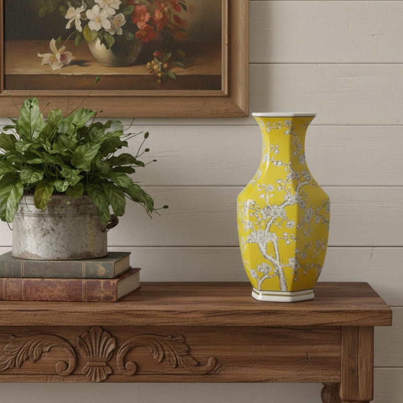 Vase de table 14 "en porcelaine 14"