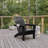 Beorn Commercial Grade All-Weather Adirondack Chairs with Swiveling Cupholder-1826287615