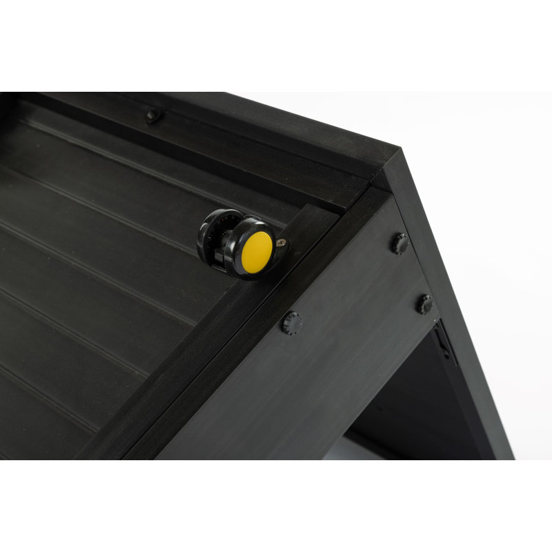 ECOFLEX® Freedom Litter Loo® Litter Box Enclosure and End Table, Black