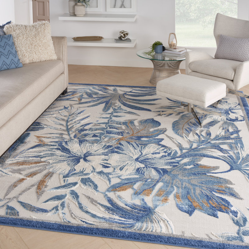 Tapis ivoire Skidmore, 7 pi 10 po x 9 pi 10 po