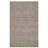 Mixed Stripe Black/Ivory Handwoven Rug-338058369
