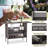 Rectangular Outdoor Bar Table , 55 " W 18.5 " D