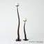 Chiseled Candle Holder-Short-471498081