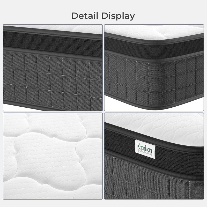 Bosten Brayden Studio Pocket Sprung Mattress, Double (4'6)