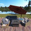 Parasol en porte-à-faux 11 pi Demarlo-1488958792