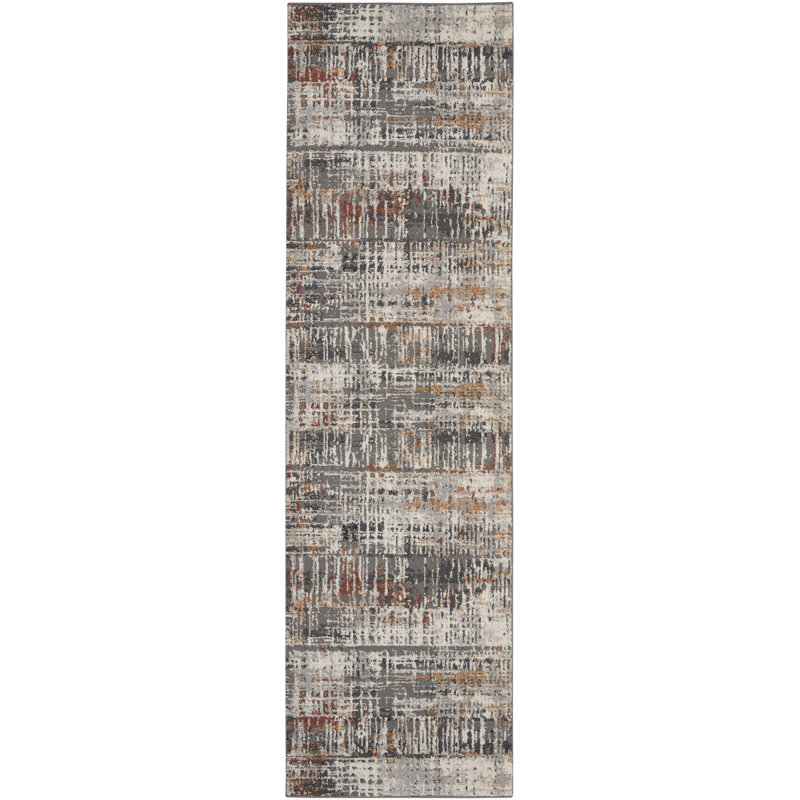 Dolson Abstract Indoor Rug, Runner 2'2" x 7'6"
