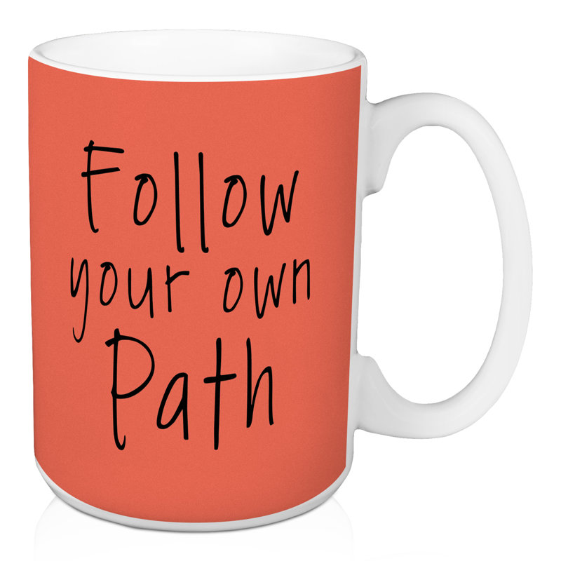 Tasse à café suivre votre propre chemin Krahn