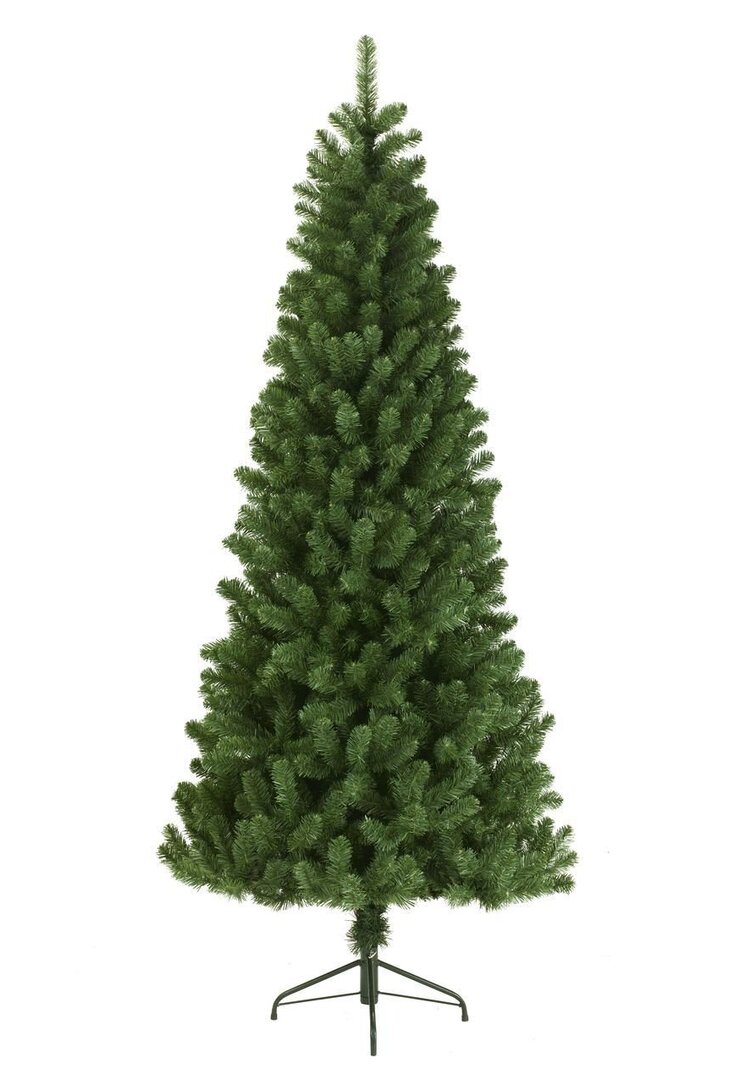 Künstlicher Weihnachtsbaum 213 cm Grün mit Ständer