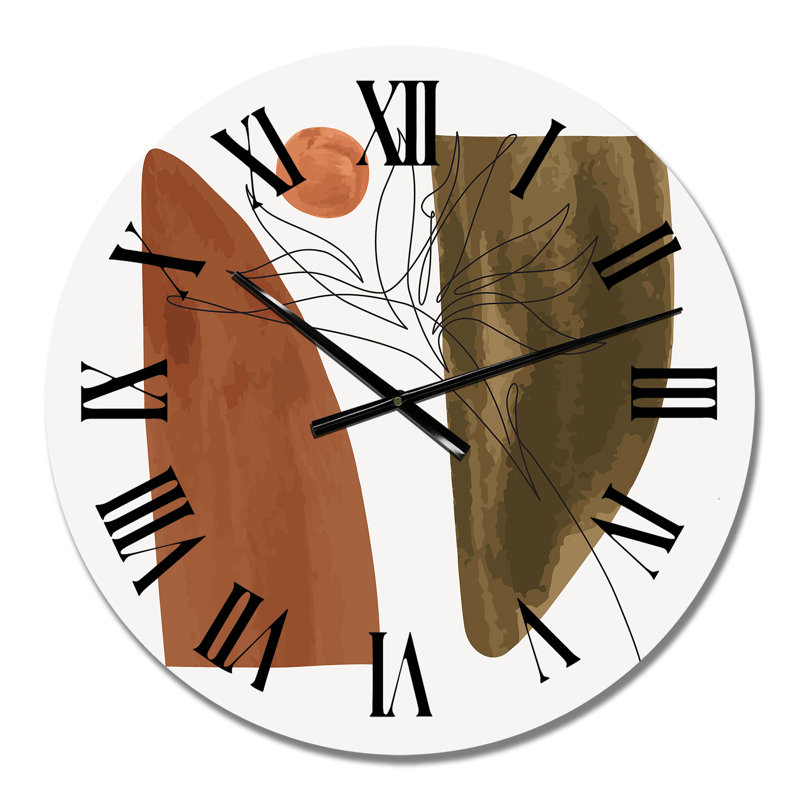 Horloge murale surdimensionnée, Moyen