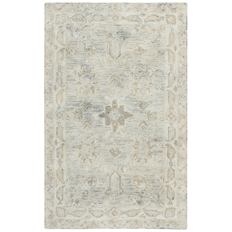Kenya 687 Hand Tufted Performance Oriental Rug, Rectangle 3' x 5'