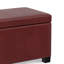 Repose-pieds rectangulaire avec rangement relevable Dover-1897544017